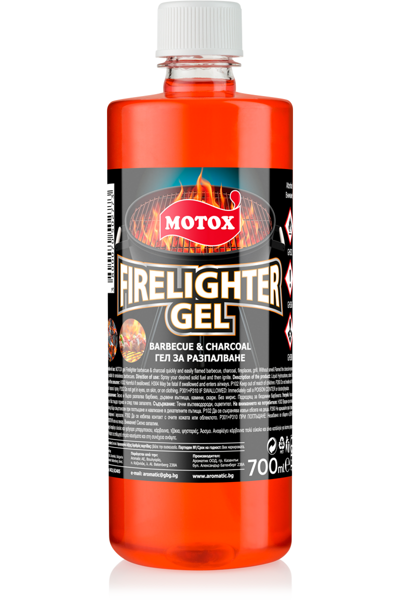 MOTOX gel Firelighter barbecue & charcoal